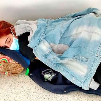 La imagen más triste del fin de semana