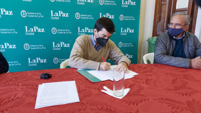 Sarubi firmó un convenio para recuperar los desechos de aceite vegetal