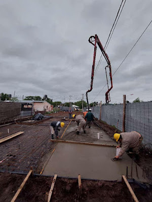 santa elena: continúa la construcción del nuevo centro de desarrollo infantil