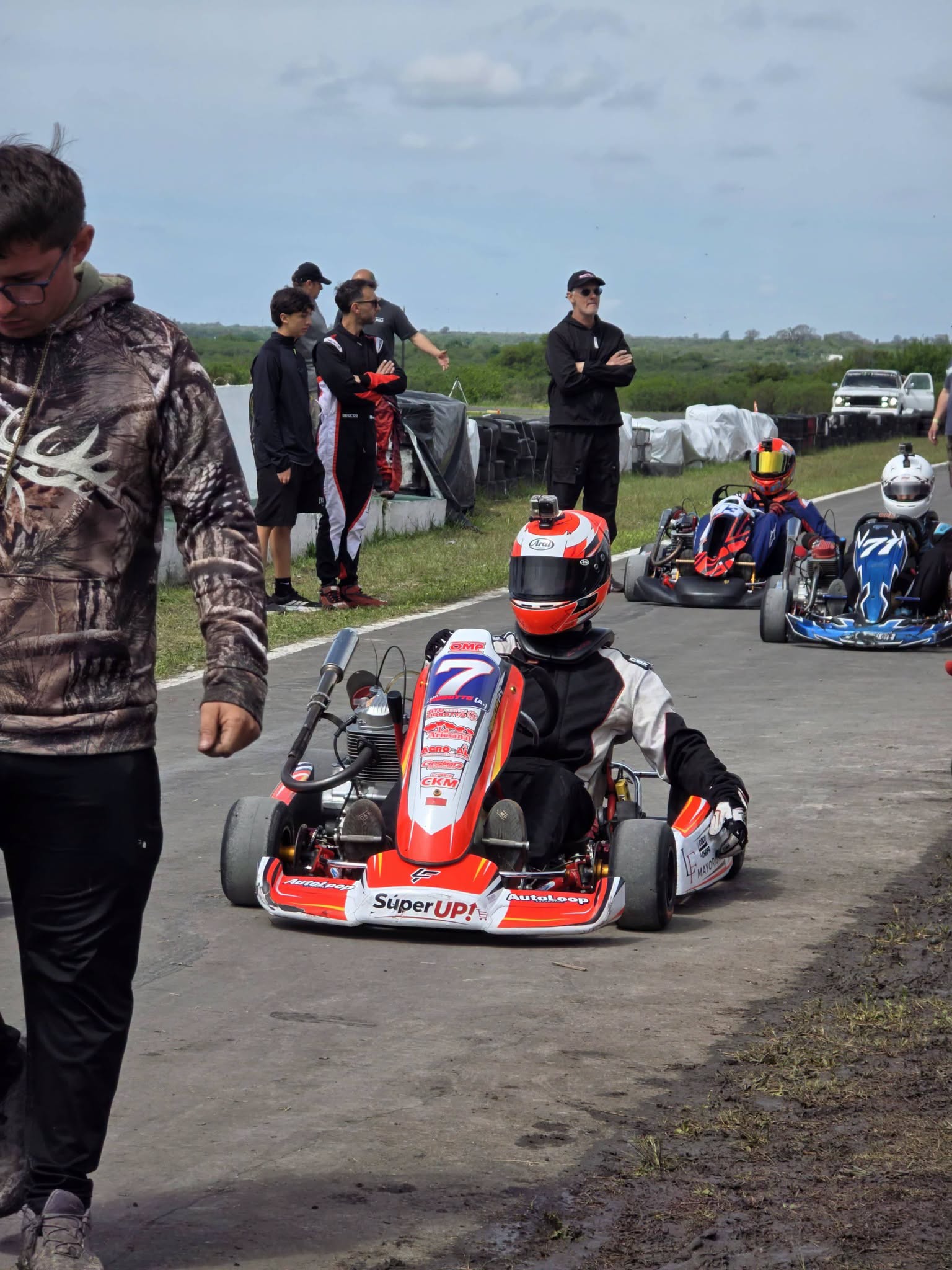 El Karting Entrerriano hizo vibrar a La Paz con una multitudinaria jornada en el circuito local